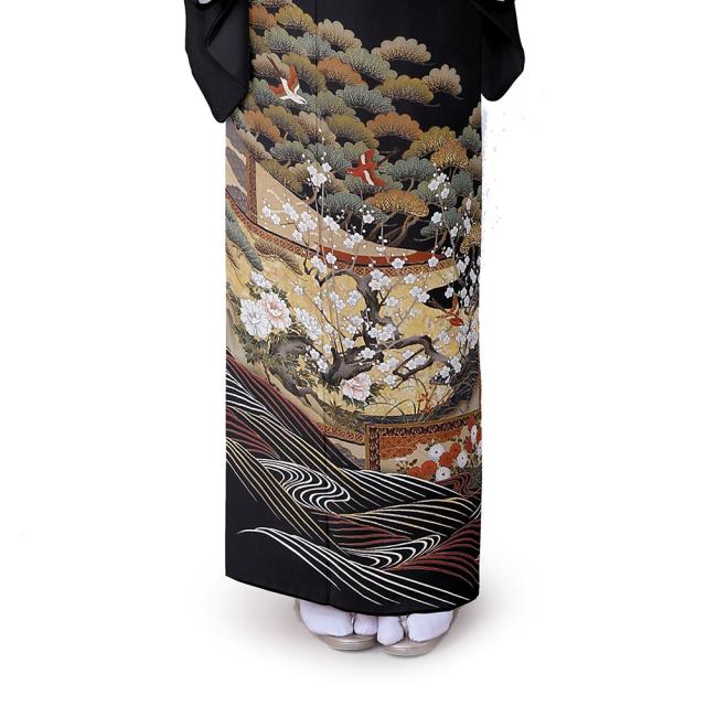 レンタル 黒留袖 フルセット 貸衣装 安心フルセット 貸衣装 往復送料